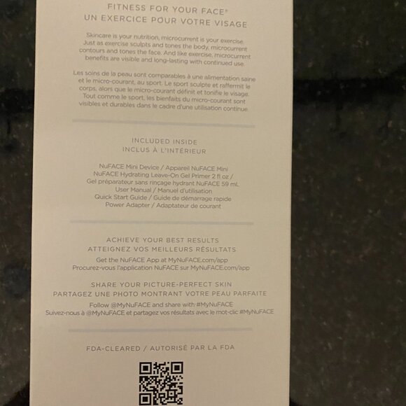 Nu face Mini Petite Facial Toning Device - Picture 5 of 7